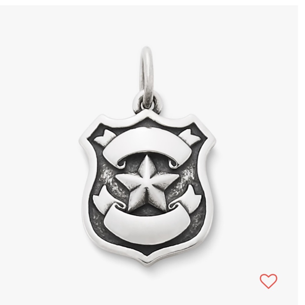 New James Avery Law Enforcement Police Officer Badge Charm